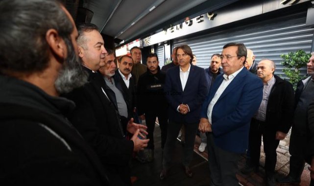 Başkan Batur’dan kordon esnafına afet desteği