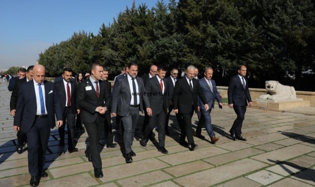 Başkan Pehlivan Ata’nın Huzurunda