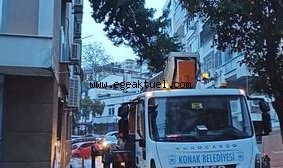 Konak Belediyesi müdahale etti