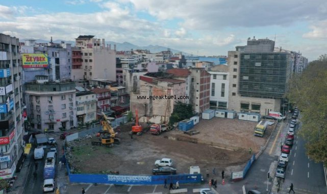 Konak Belediyesi’nin yeni hizmet binası inşaatı başladı