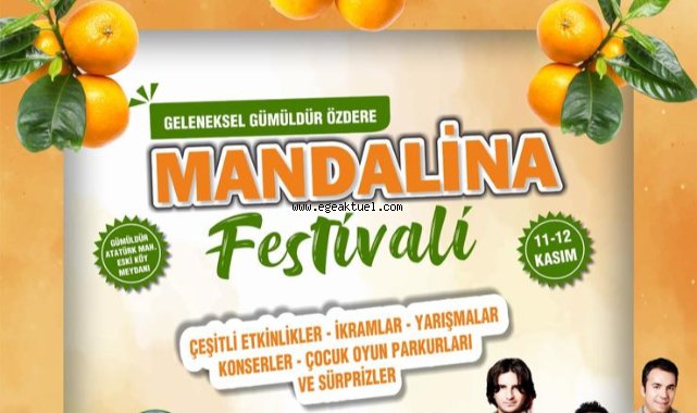 Mandalina Festivali İçin Geri Sayım Başladı