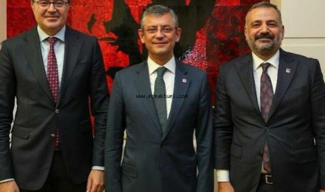 Aslanoğlu'ndan Genel Başkan Özgür Özel'e ziyaret