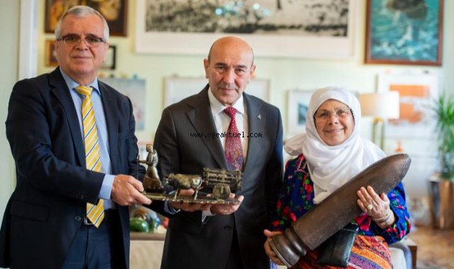 Balkan Ülkeleri Dostluk Derneği’nden Başkan Soyer’e teşekkür ziyareti