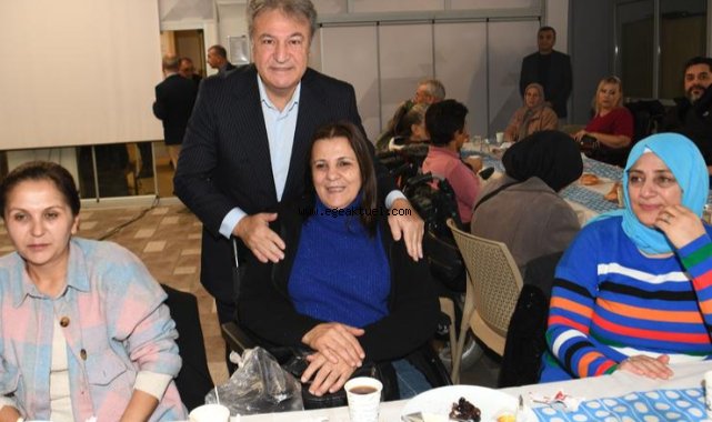 Başkan İduğ, engelli bireylerle buluştu
