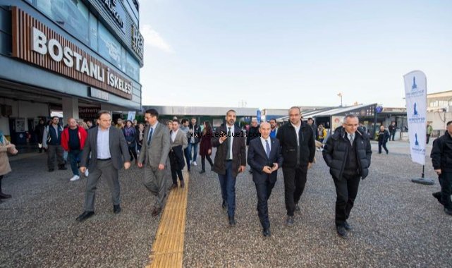Bostanlı İskelesi yenilenen yüzüyle hizmete açıldı