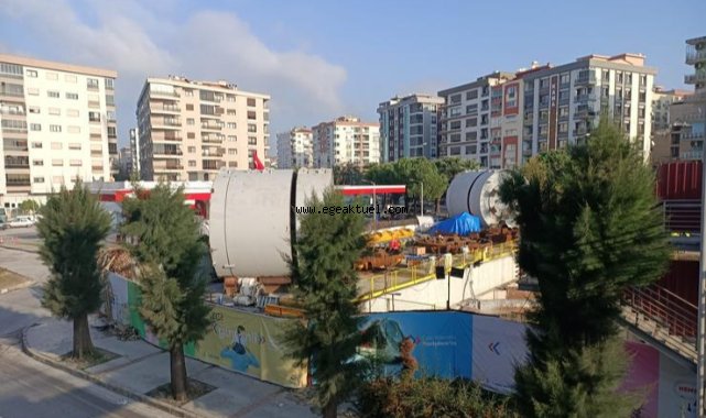 Buca Metrosu’nda TBM’ler için geri sayım başladı