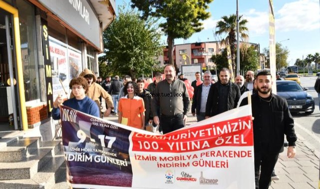 Çiğli Belediyesi’nden Mobilya Perakende İndirim Günlerine Destek
