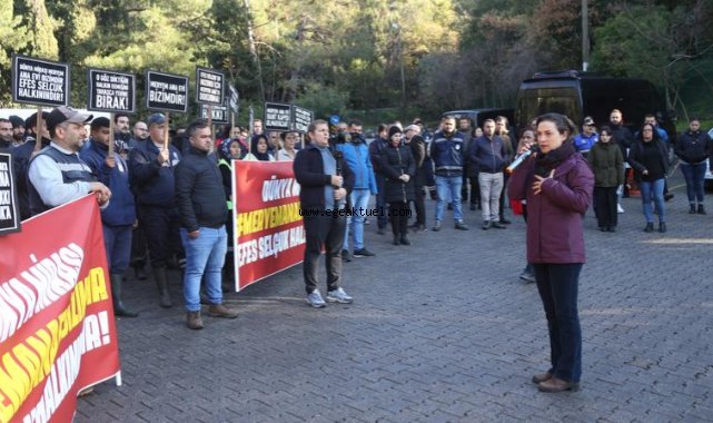 Efes Selçuk'ta büyük direniş