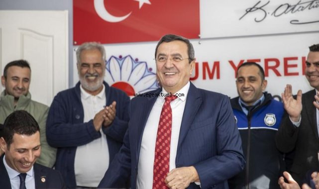 Emek cephesinden Başkan Batur’a tam destek