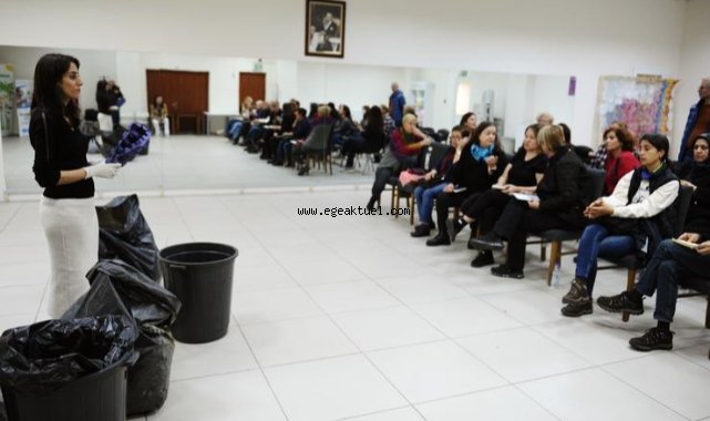 Karşıyaka’da “tükettiğini üreten kent” için eğitimler sürüyor