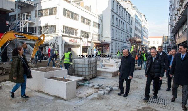 Kemeraltı’nın ana caddeleri göz kamaştıracak