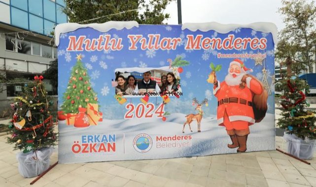 Menderes’te Dev Yeni Yıl Çerçevesi