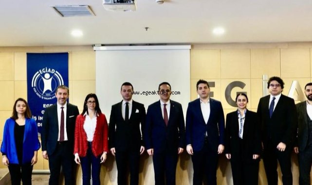 Atila, EGİAD’ı ziyaret etti: “Siyaset gençlerden geçer”