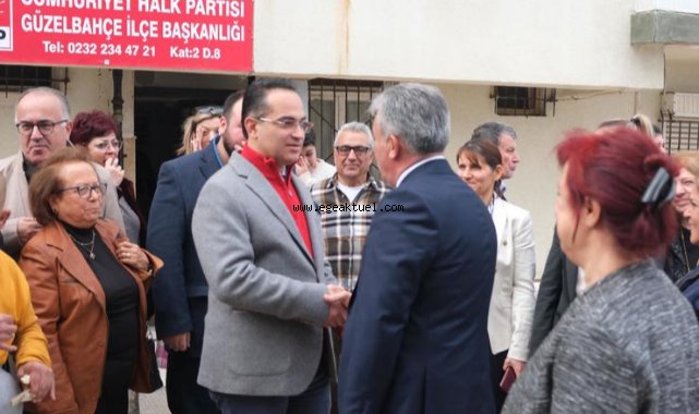 Atila, Güzelbahçe’den seslendi; “Anketlerde Birinciyim”