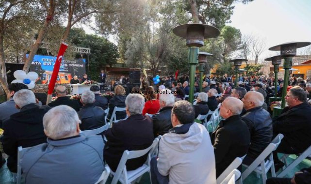 Başkan Erhan Kılıç Ata Evi’ni Hizmete Açtı