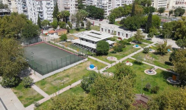Bayraklı’nın 21 yeni parkı hizmete açılıyor