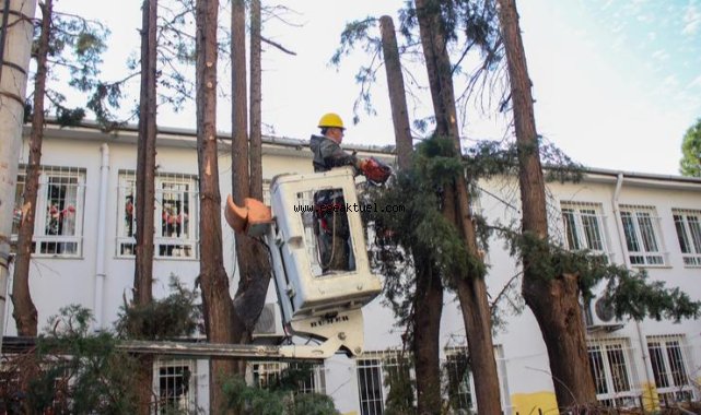 Çevre düzenleme çalışmaları devam ediyor
