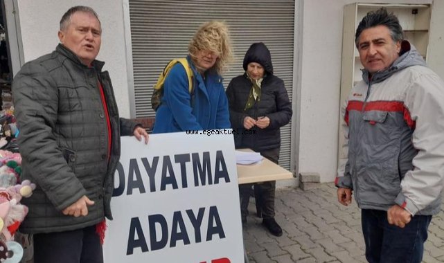 CHP Güzelbahçe'de bazı partililer imza topladı: "Dayatma aday istemiyoruz"