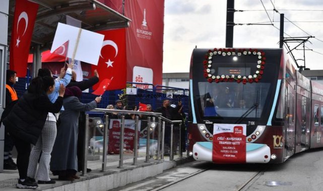 Çiğli Tramvayı hizmete girdi