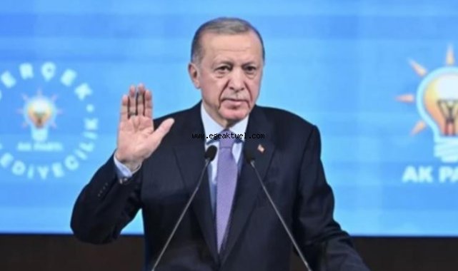 Erdoğan AK Parti'nin seçim beyannamesini açıkladı