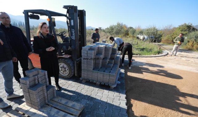 Filiz Başkan Gökçealan’daki Yol Çalışmalarını Anlattı: Kenti Nakış Nakış İşliyoruz…