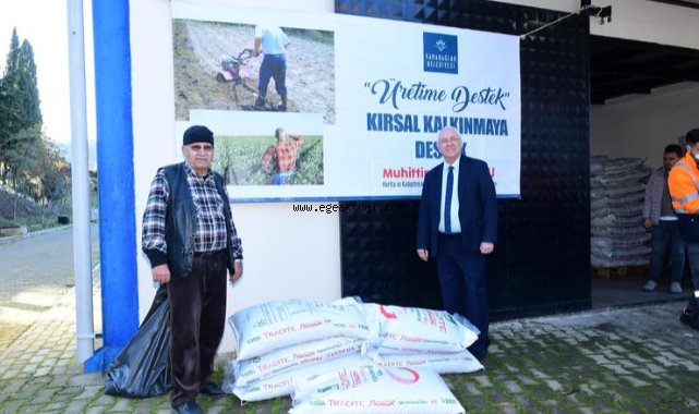 Karabağlar Belediyesi'nden üreticiye kesintisiz destek