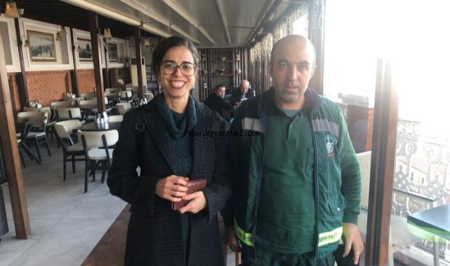 Konak Belediyesi Çalışanından Örnek Davranış