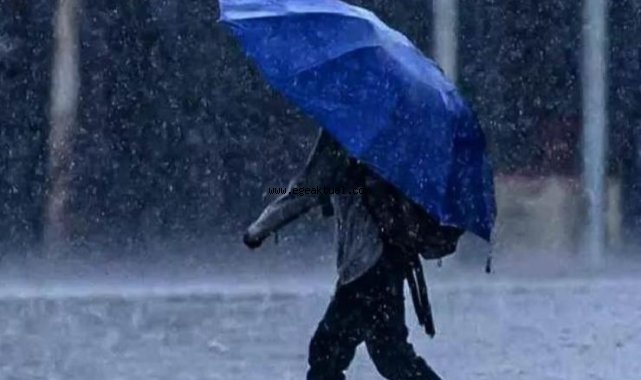 Meteoroloji'den 'sarı kod' uyarısı.