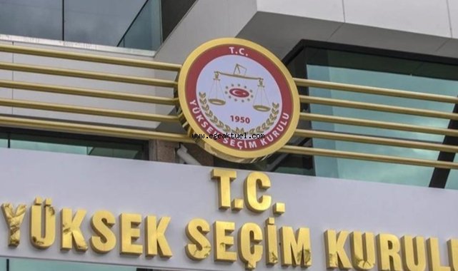 YSK'den açıklama geldi