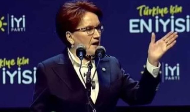 Akşener, partisinin seçim beyannamesini açıkladı