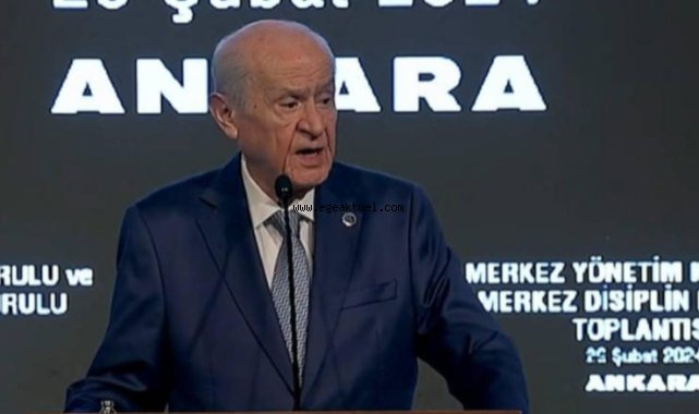 Bahçeli'den Özgür Özel'e: Ne yiyip içtiğine dikkat etsin