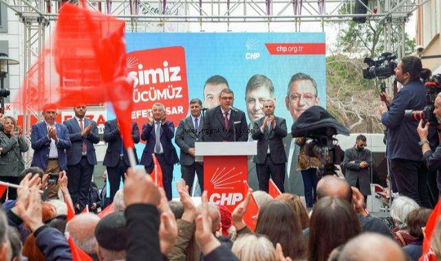 Başkan İsmail Yetişkin’in ilk Seçim Ofisi açılışında coşku büyüktü  