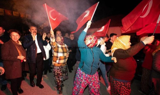Başkan Kırgöz, 1200 araçlı konvoyla Deliktaş’ta seçim startını verdi