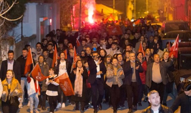 Başkan Kırgöz’ün ev ziyareti mitinge dönüştü