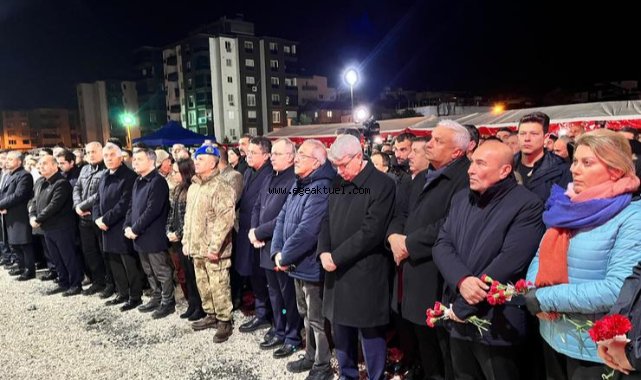 Başkan Soyer Osmaniye'deki anma törenlerine katıldı