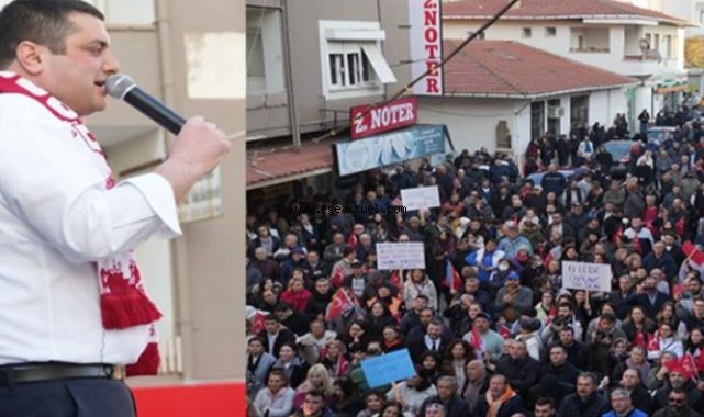 Buluşma mitinge dönüştü: