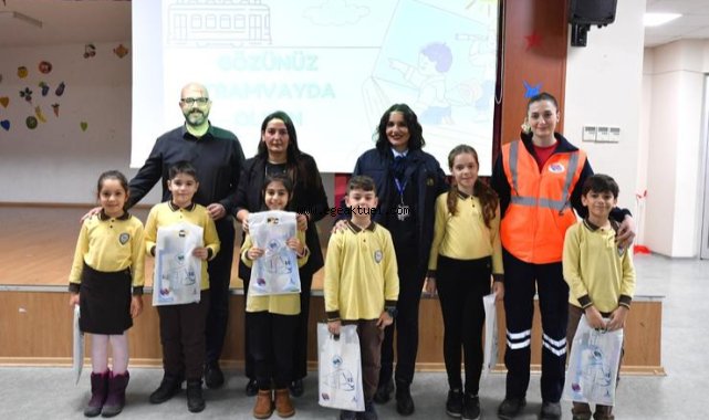 Büyükşehir’den öğrencilere tramvay eğitimi