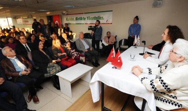 CHP Karşıyaka Adayı Yıldız İşçimenler Ünsal: Karşıyaka’yı sivil toplumun gücü ile büyüteceğiz