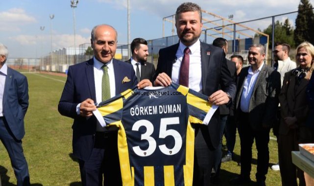 Görkem Duman’dan Bucaspor’a anlamlı ziyaret