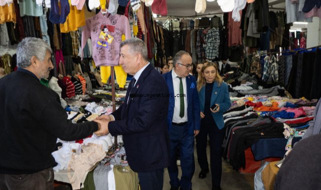 Günay Başkan Semt Pazarını Ziyaret Etti