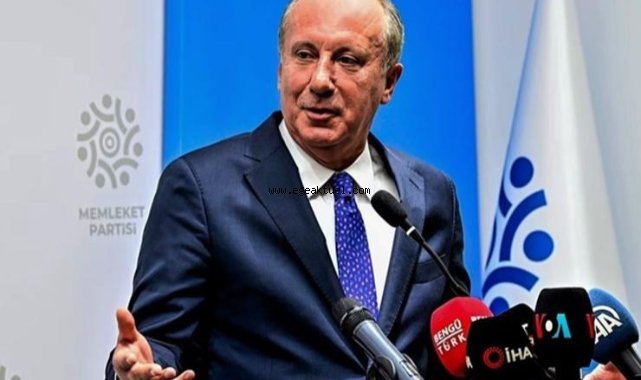Muharrem İnce duyurdu: Memleket Partisi'nin İzmir adayı belli oldu