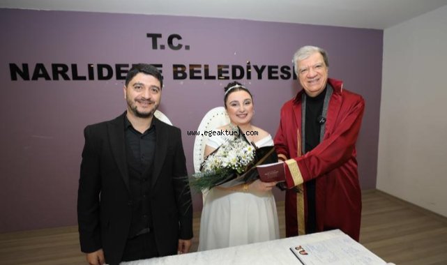 Narlıdere’de Çiftlere 14 Şubat Sürprizi