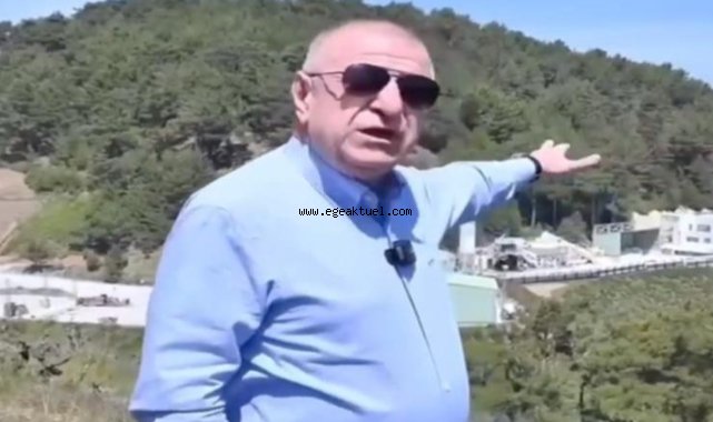 Ümit Özdağ: "İzmir'in içme suyunu zehirliyor"