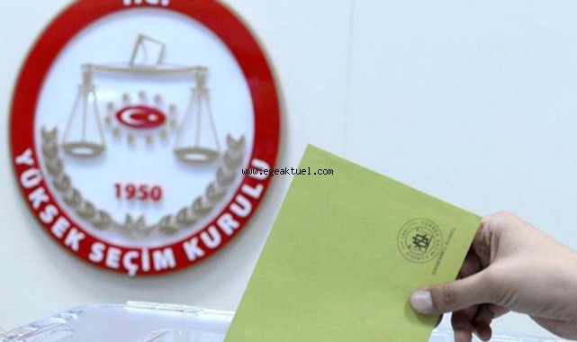 Aday listeleri yayımlandı