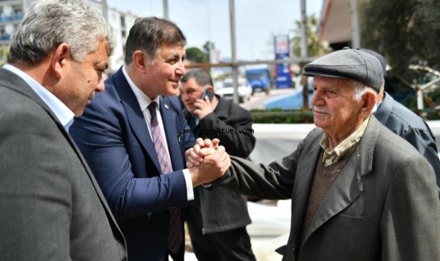 Başkan Cemil Tugay Kiraz'dan destek istedi
