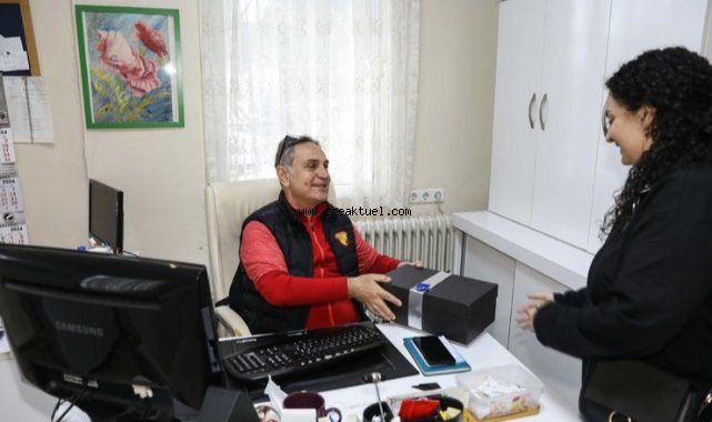  Başkan Erhan Kılıç, sağlık çalışanlarını unutmadı
