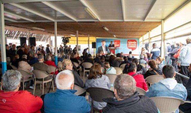 Başkan Kırgöz Çandarlı’da yeni dönem projelerini paylaştı