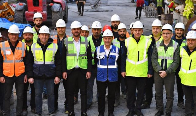 Başkan Soyer’den yerin 36 metre altında Buca Metrosu mesaisi