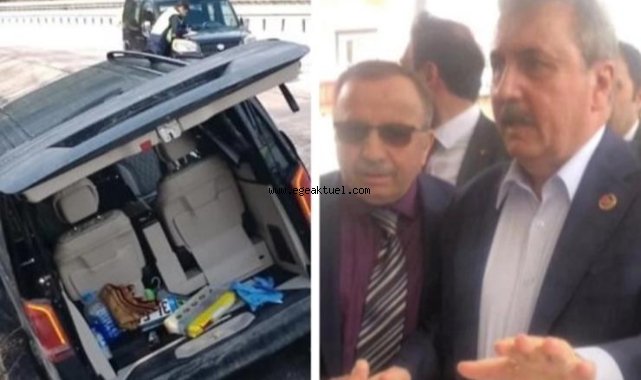 BBP lideri Mustafa Destici trafik kazası geçirdi