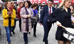 Festival havasında Kadınlar Günü